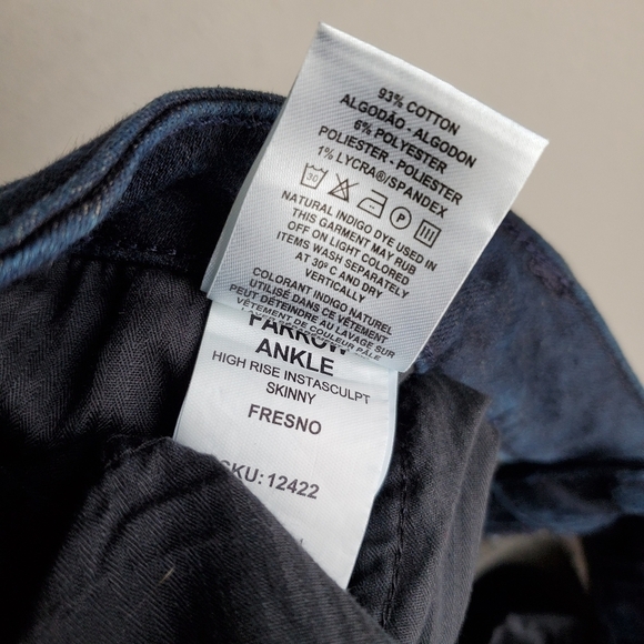 DL1961 x Marianna Hewitt High Rise size 24W NWT - Picture 7 of 8